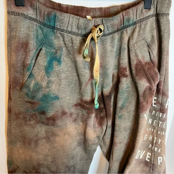 Victoria’s Secret pink tie dye sweatpants - Picture 5 of 5